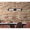 Westinghouse Pendant LED Dimmable 6.5W 2-Light Marlowe, Matte Black Clear Ribbed Glass 6118400 - alternate 8